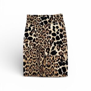 LuLaRoe Cassie Animal Print Pencil Skirt - NWOT
